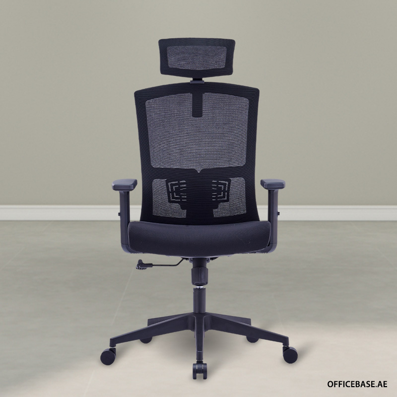 Stride Executive High Back Chair (Black Frame)
