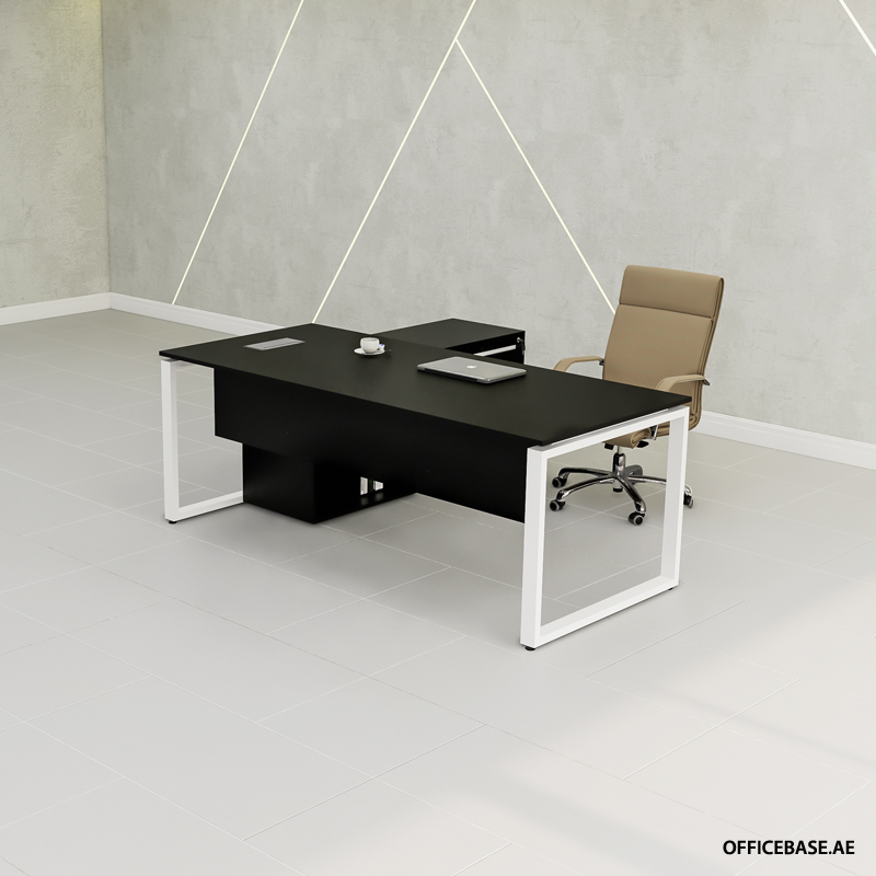 MAGNA PRO L Shape Desk | Solid Colors