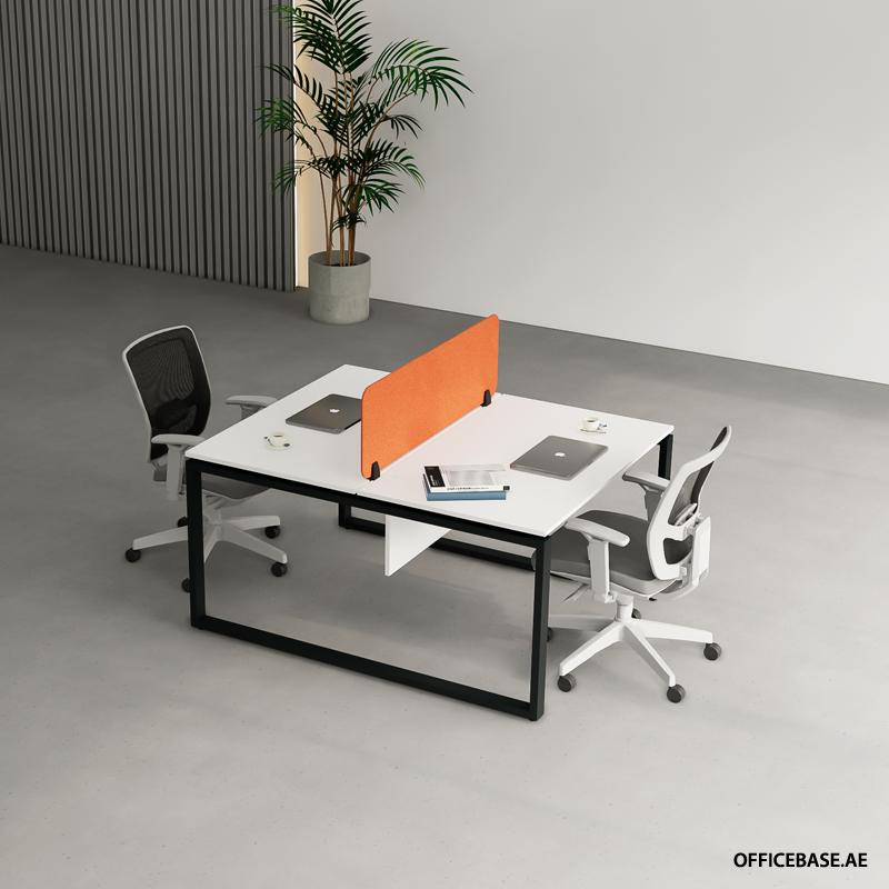 OPERA 2 PAX Face to Face Workstations | Solid Colors