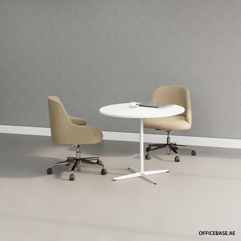 RONDA Round Meeting Table | Solid Colors