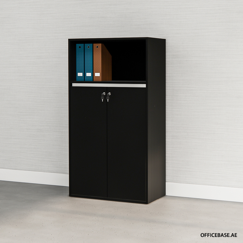 AVEO Cabinet with open shelf | H1645MM | Solid Colors