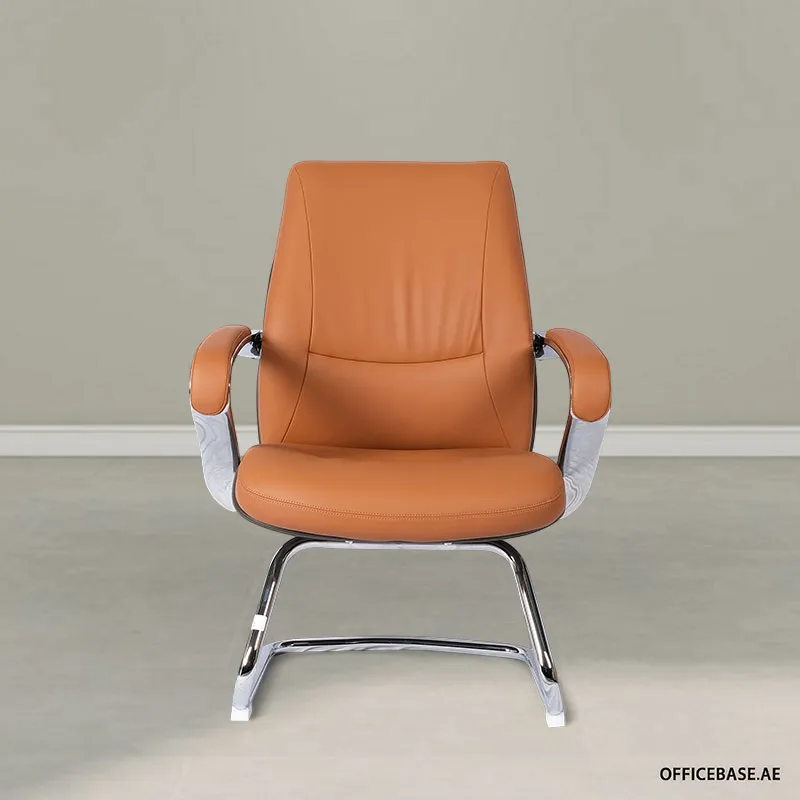 Aurum Visitors PU Leather Chair