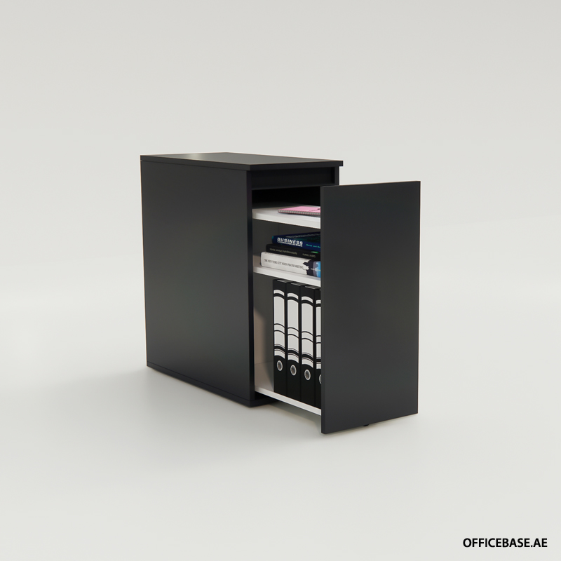 CREPIDO Full Height Pedestals for Vertical Files | Solid Colors