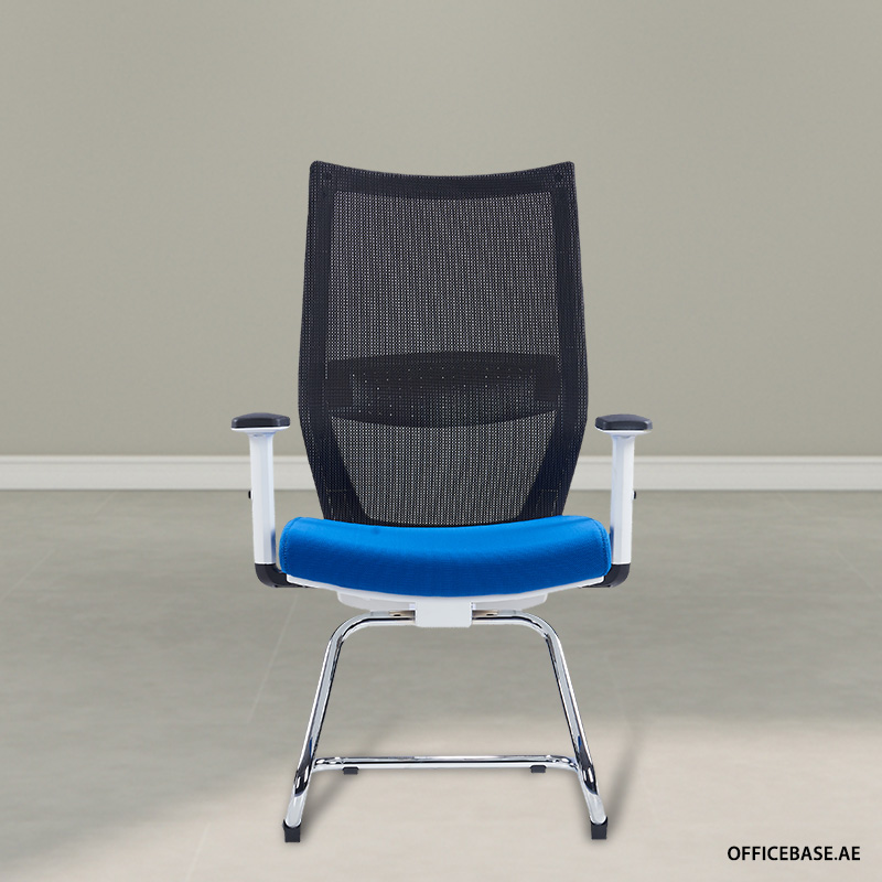Verve Flex Mid Back Visitors Chair (White Frame)
