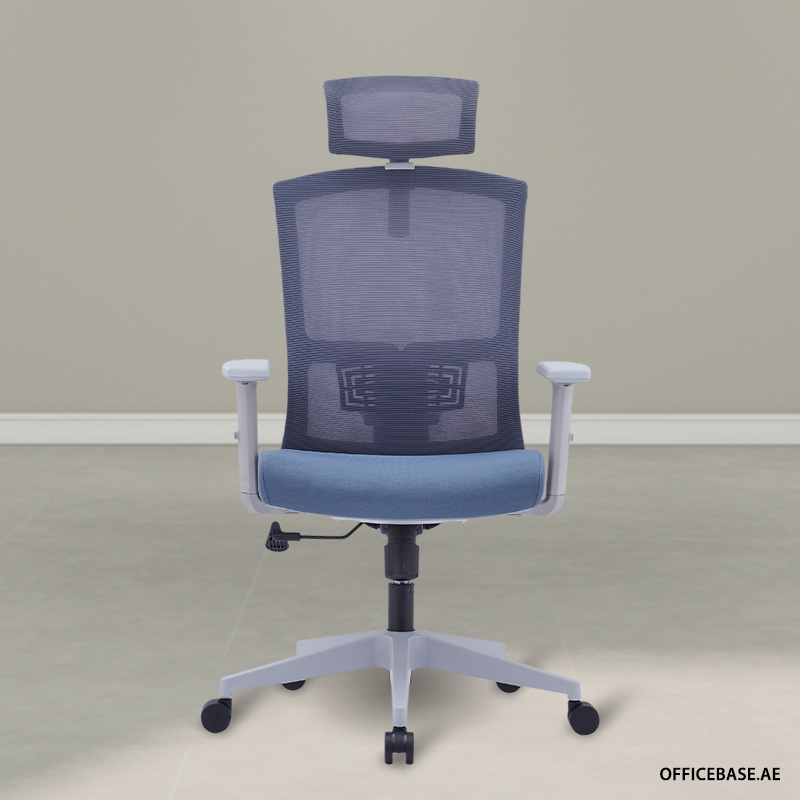 Stride High Back Mesh Chair (Grey Frame)