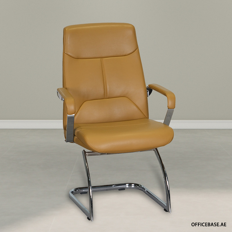 Vernex Visitor Mid Back PU Leather Chair
