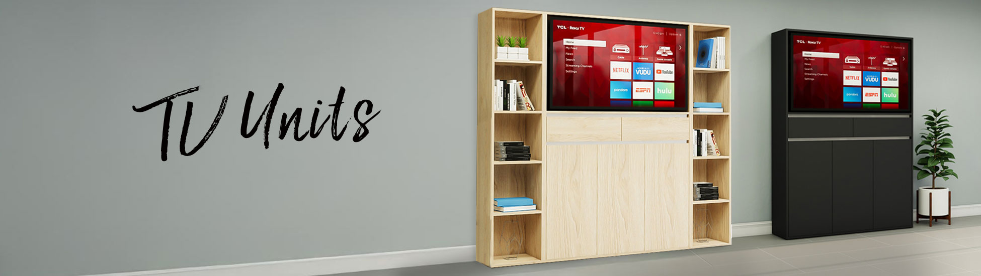 Modern TV Units for Office Meeting and Shared Spaces