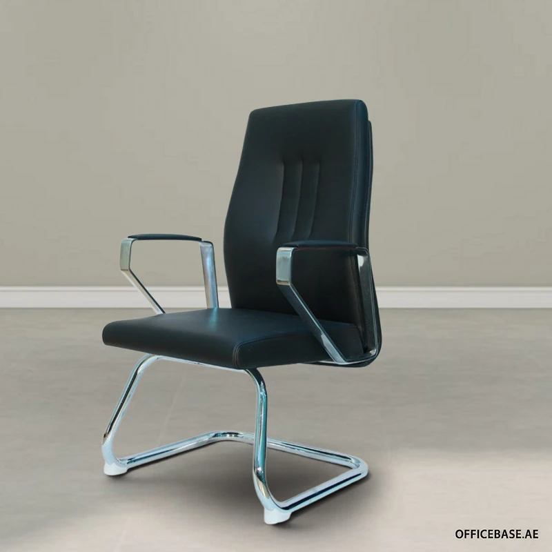 Roven Visitors PU Leather Chair