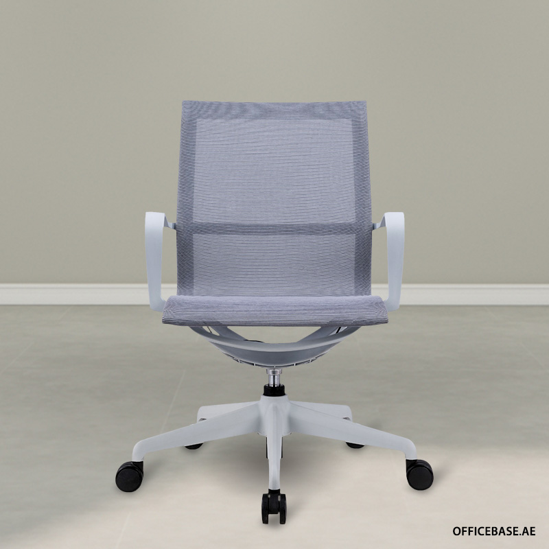 Opulent Mid Back Mesh chair - Grey