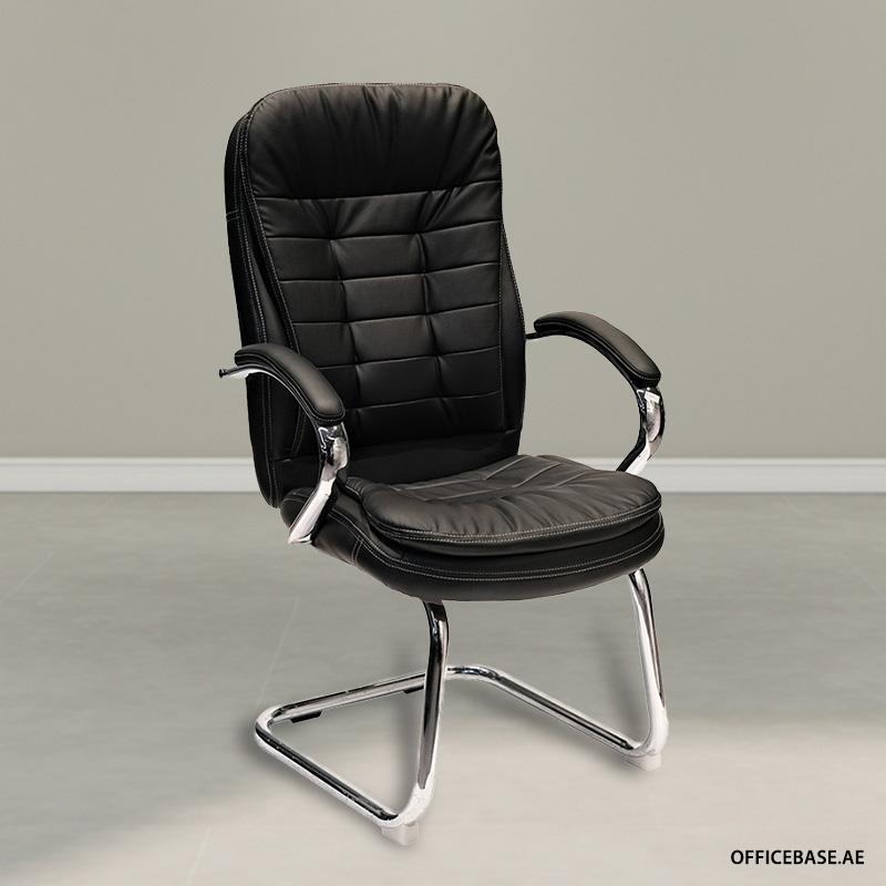 Wubic Visitors PU Leather Chair