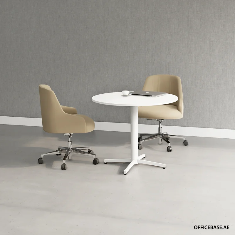 RONDA Round Meeting Table | Solid Colors