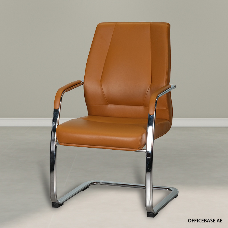 Ter Visitors Mid Back PU Leather Chair