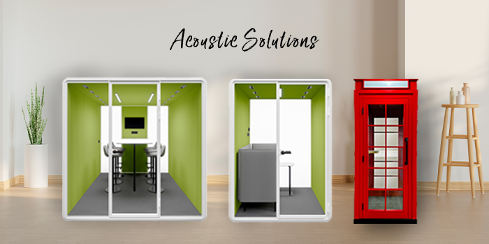 Acoustic Office Pods | Acoustic Solutions | Phone Booth Workspace | Office Pods Dubai