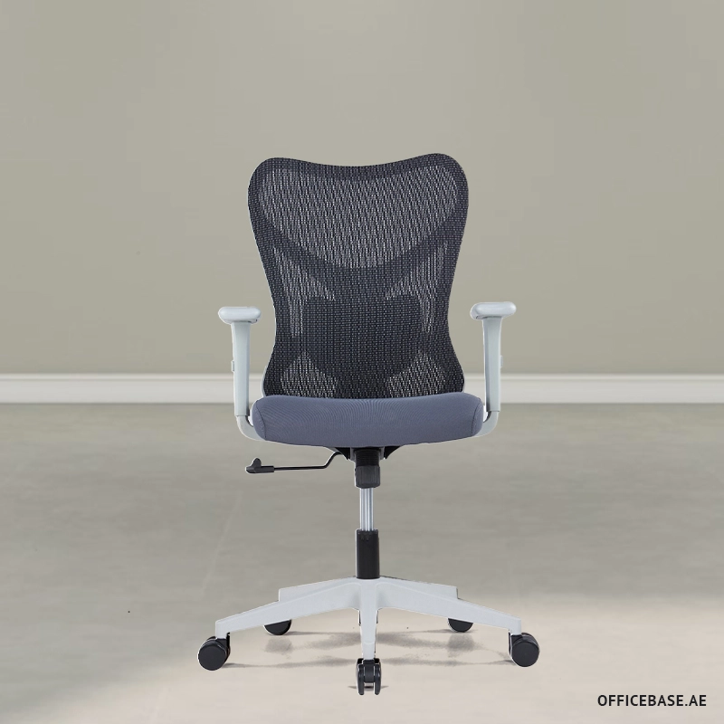 Hespera Mid Back Mesh Chair - Grey