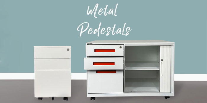 Durable Metal Pedestals for Office Storage Solutions in UAE