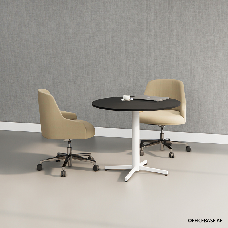 RONDA Round Meeting Table | Solid Colors