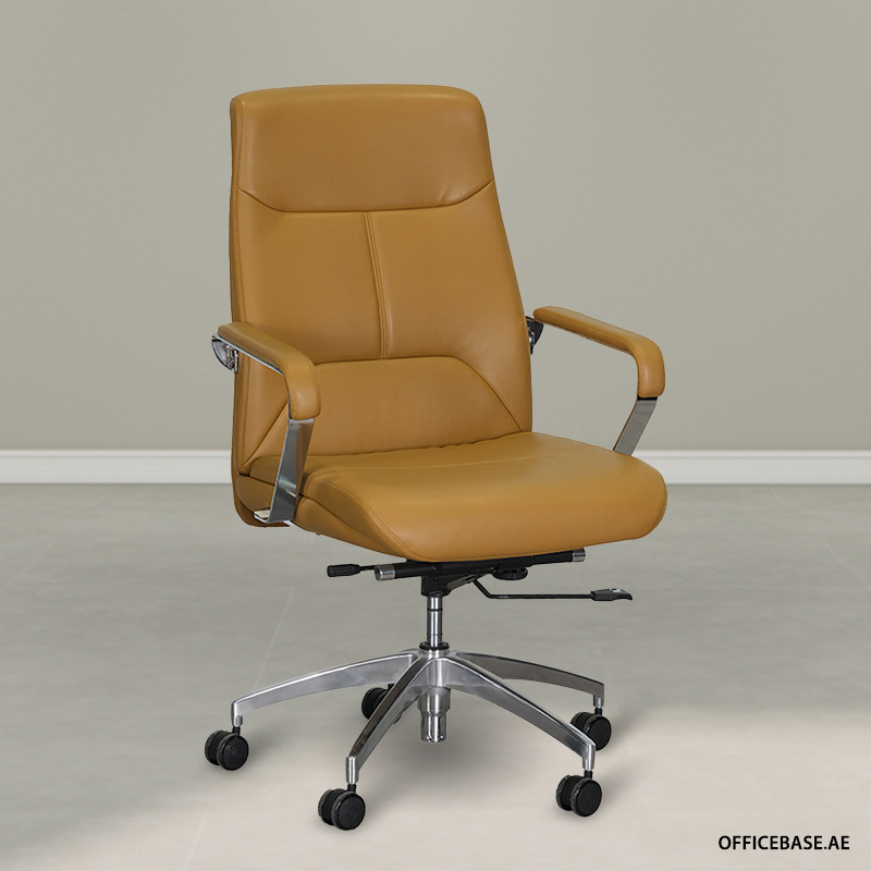 Vernex Executive Low Back PU Leather Chair