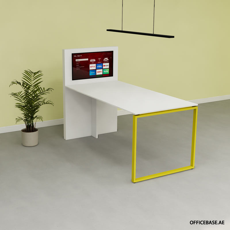 REGOLA VISTA E-Meeting Table | Standing | Solid Colors