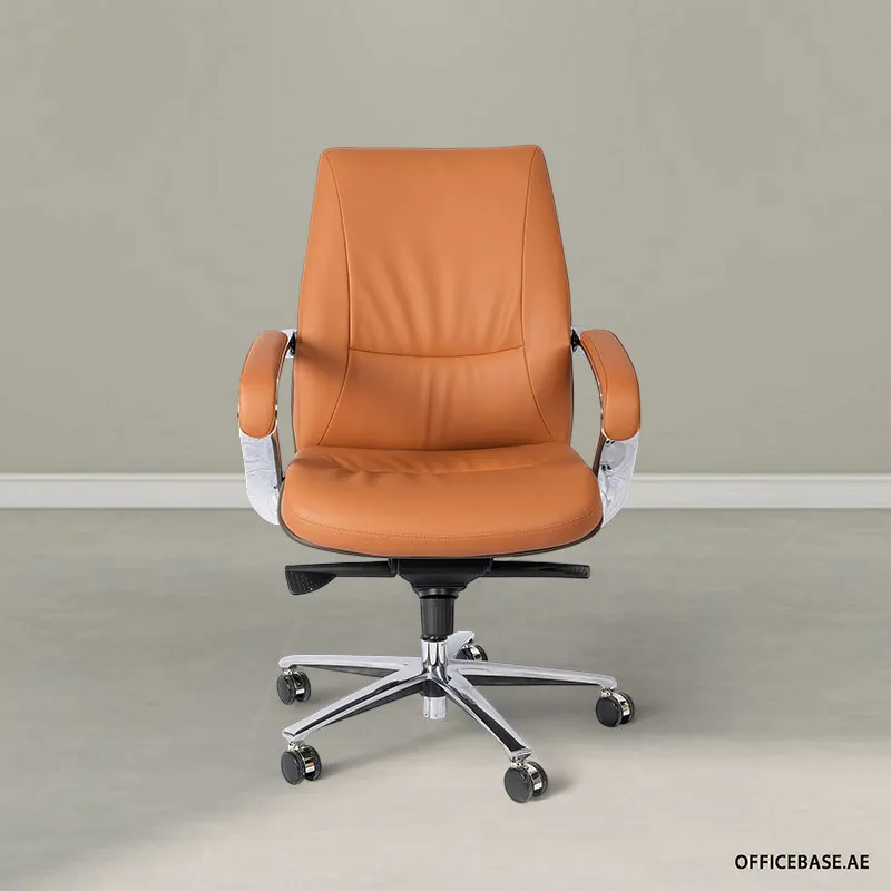 Aurum Executive Mid Back PU Leather Chair