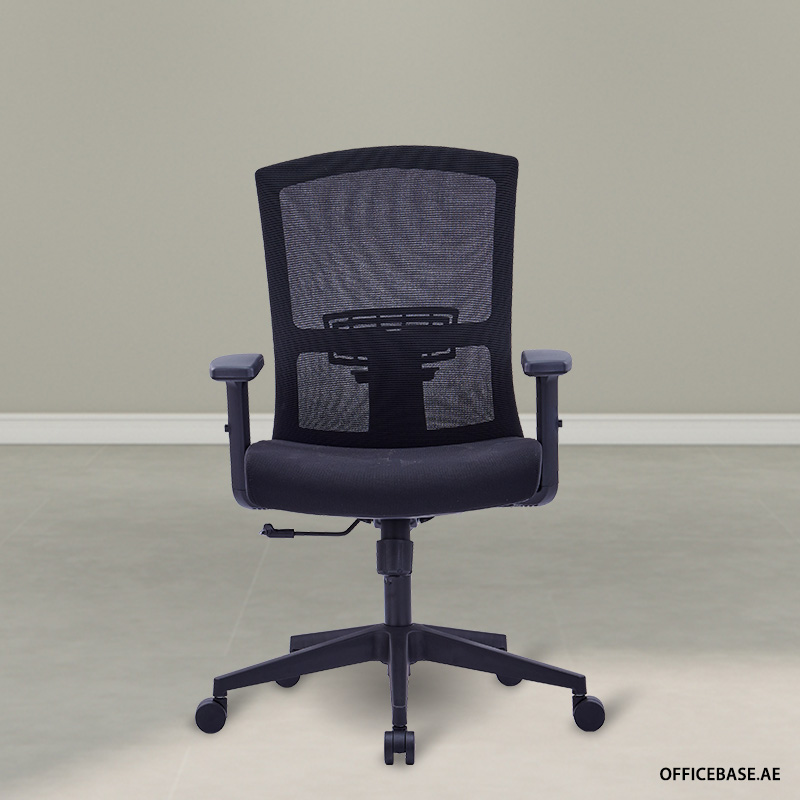 Stride Mid Back Mesh Chair (Black Frame)