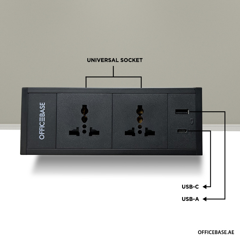 COMPLECT Table Top Power Connector For Three Tables