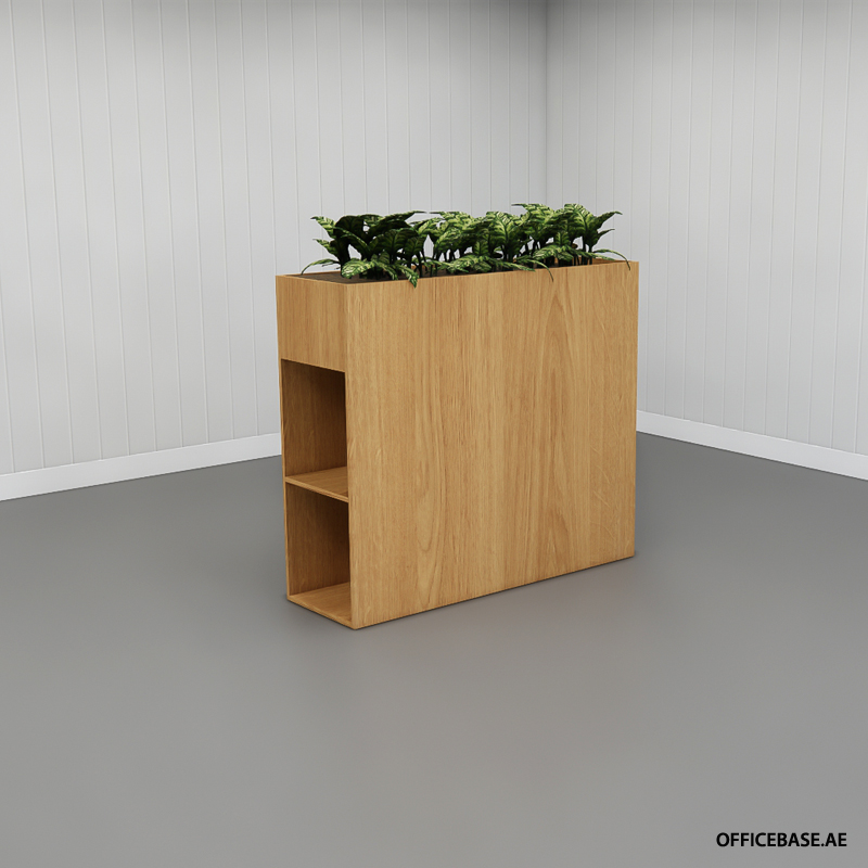 NOVA Planter with Open Shelves | Standard Colors