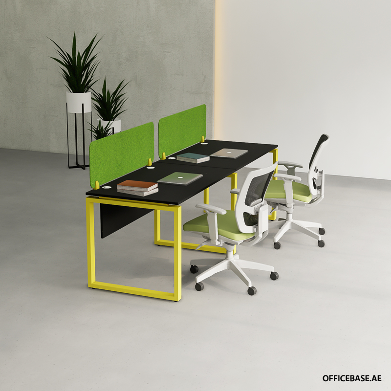 OPERA 2 PAX Lateral Workstations | Solid Colors