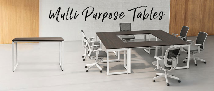 Multi-Purpose Tables for Flexible Office Spaces