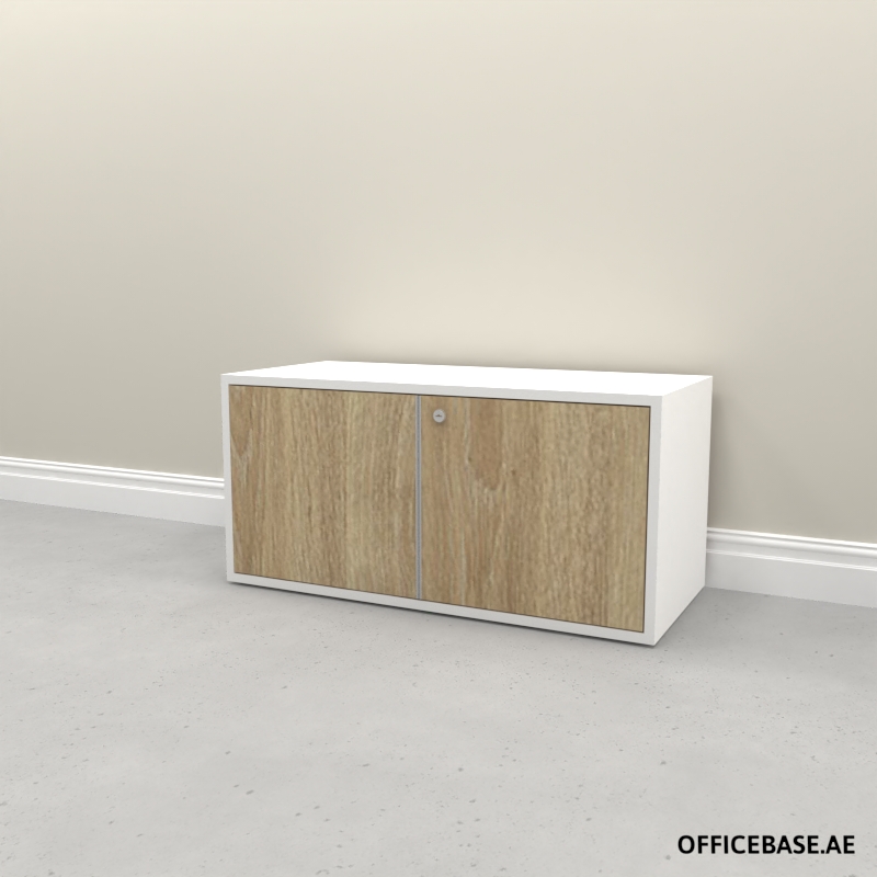 AVEO Filing Cabinet | Edge Handle | W885MM | Combi | White + Standard Colors