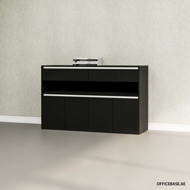 ORA Cabinet with open shelf | H900MM | Premium Colors