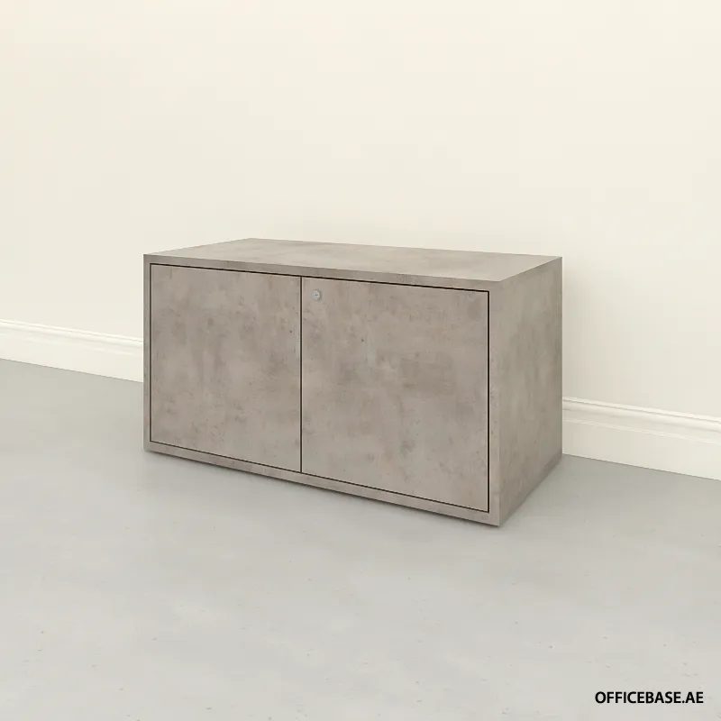 AVEO Filing Cabinet | Push To Open | W885MM | Concrete Colors