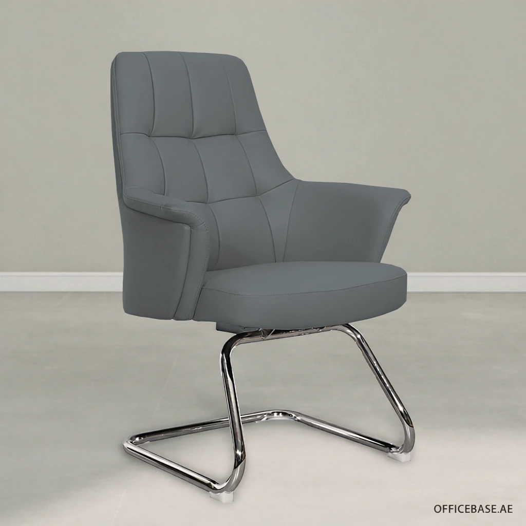 Le Chezo Visitors Mid Back PU Leather Chair
