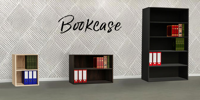 Functional Bookcases for Organized Office Storage