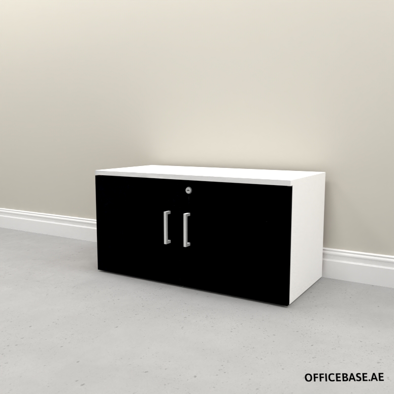 AVEO Filing Cabinet | D Handle | Full Overlay | W848MM| Combi | White + Solid Colors