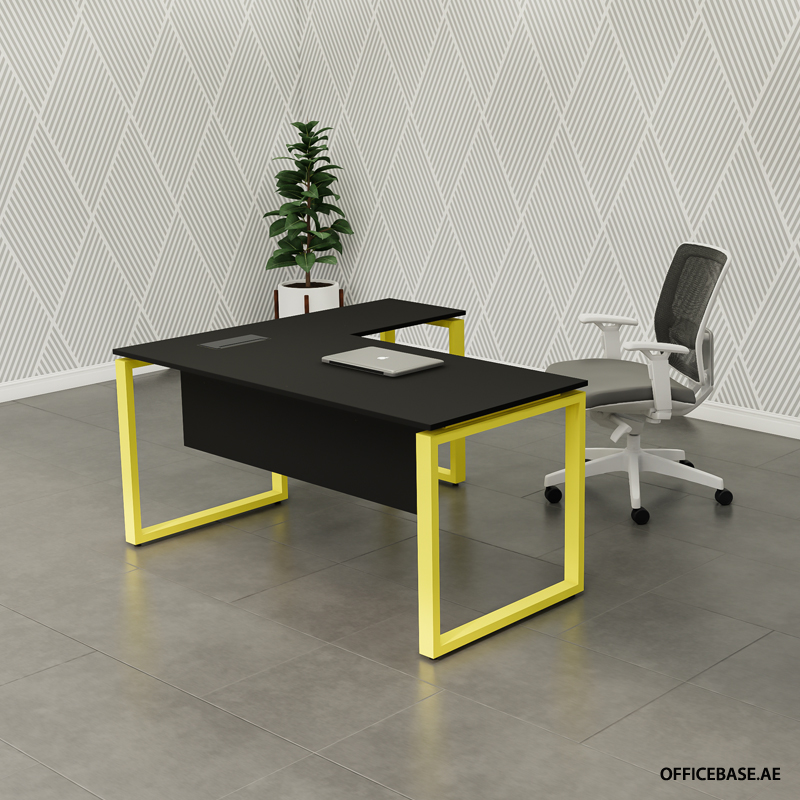 MAGNA L Shape Desk | Solid Colors