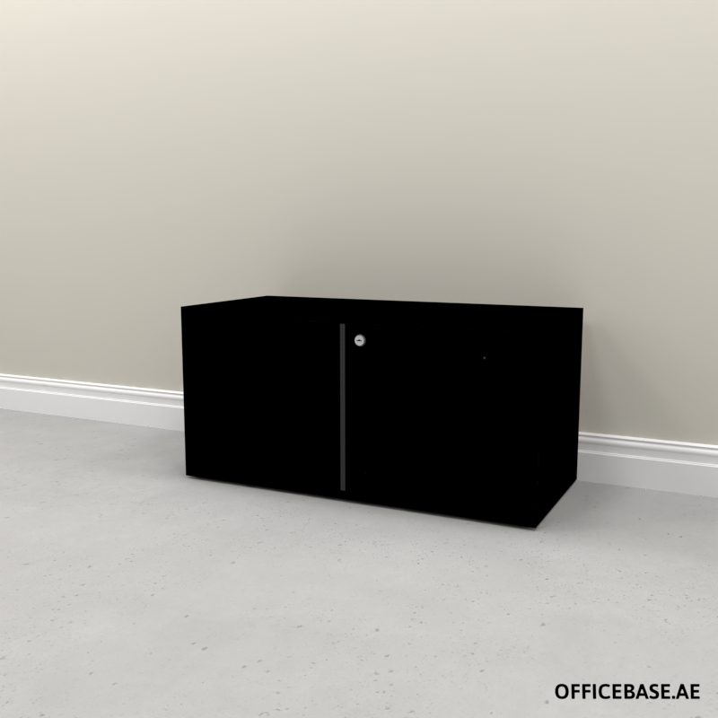 AVEO Filing Cabinet | Edge Handle | W885MM | Combi | Black + Solid Colors