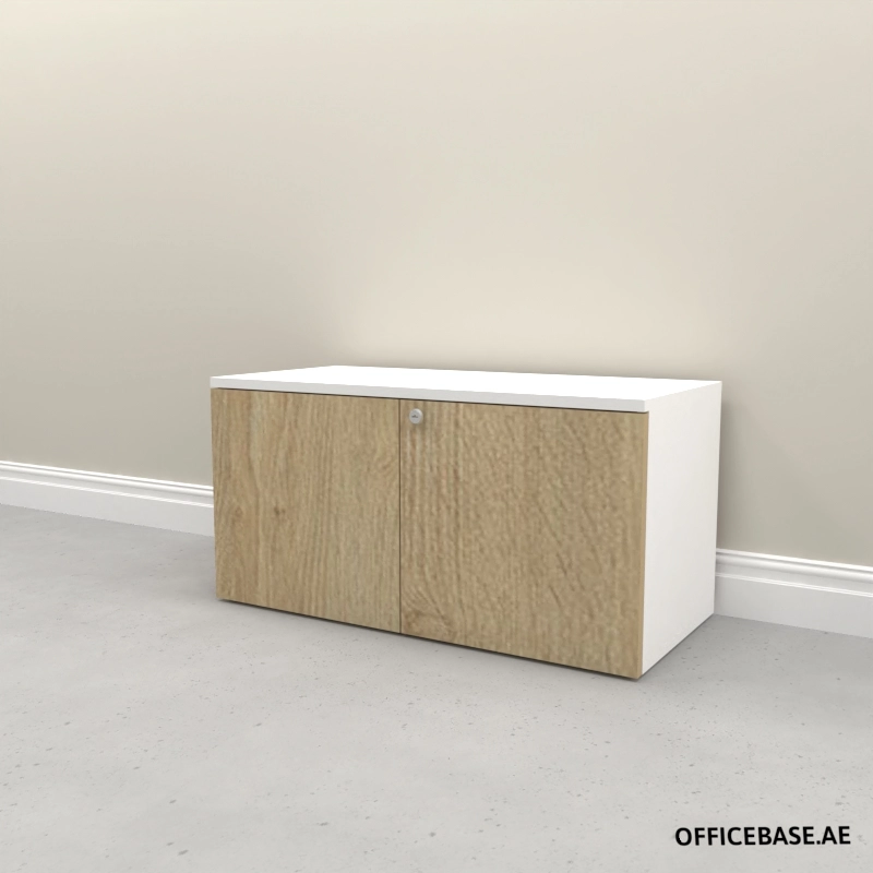 AVEO Filing Cabinet | Push to Open | Full Overlay | W848MM | Combi | White + Standard Colors