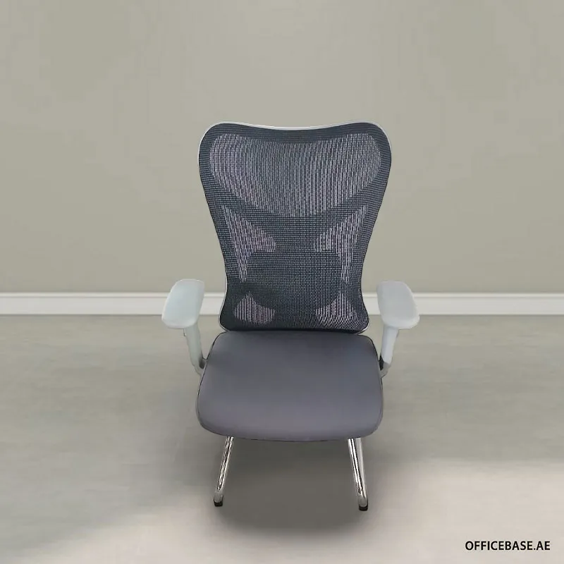 Hespera Mid Back Visitors Chair - Grey