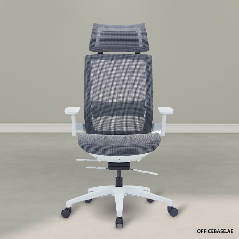 Flex Comfort Executive High Back Mesh Chair - Grey