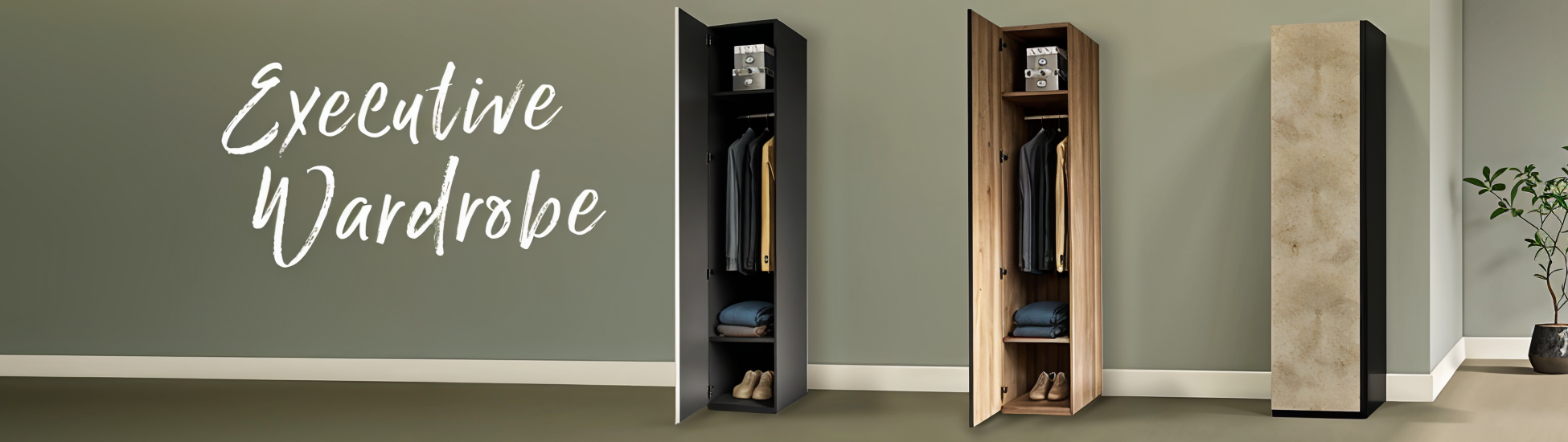 Premium Executive Wardrobes for Professional Office Storage