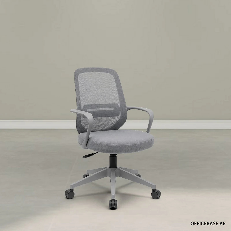 Echo Mid Back Mesh Chair (Grey Frame)