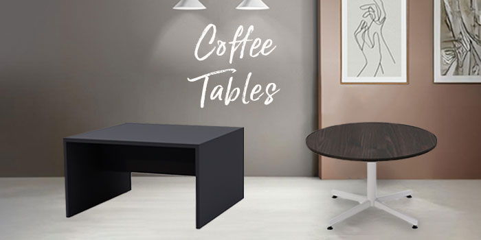 Elegant Coffee Tables for Office Lounge and Reception Areas