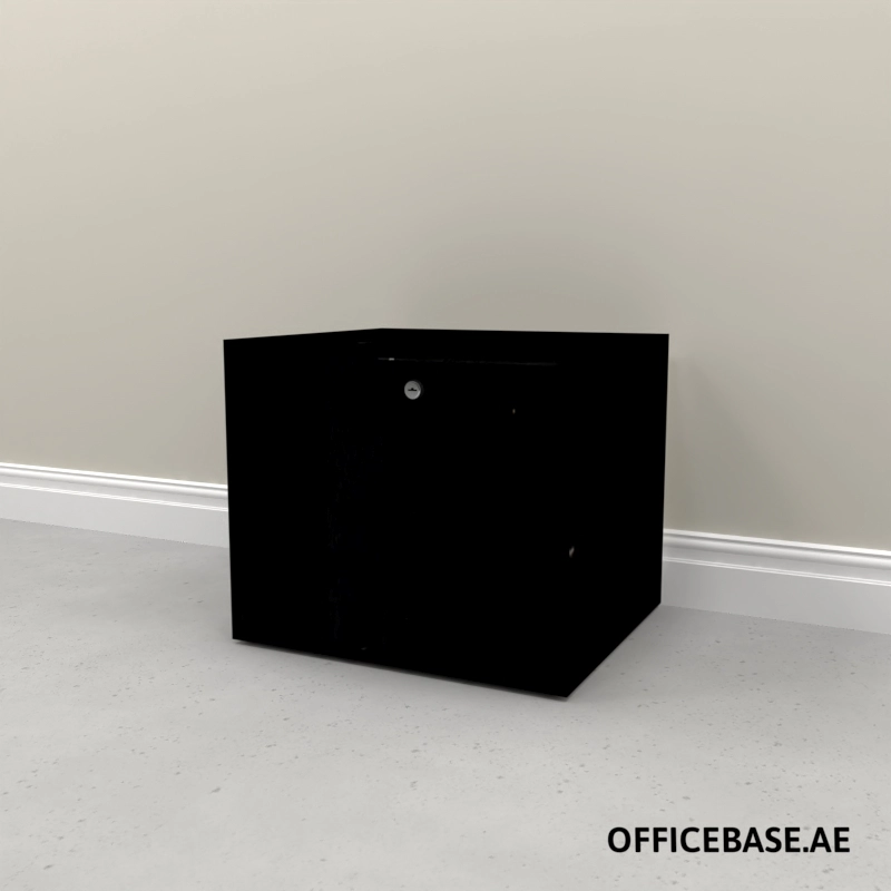 AVEO Filing Cabinet | Push To Open | W500MM | Combi | Black + Solid Colors