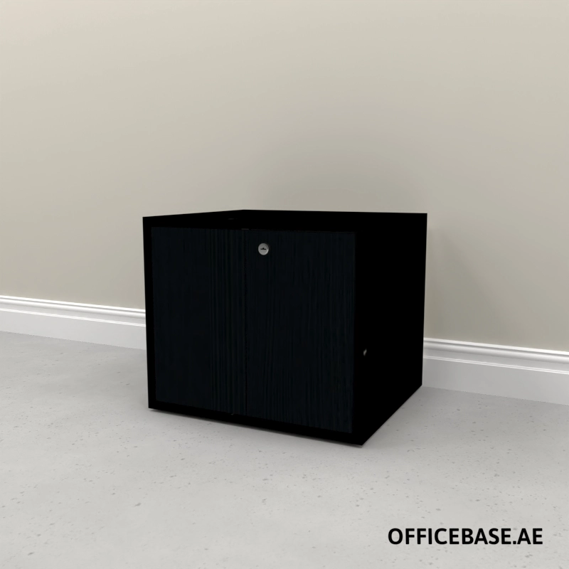 AVEO Filing Cabinet | Push To Open | W500MM | Combi | Black + Premium Colors