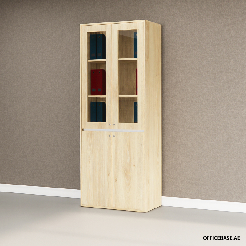 AVEO Full Height Cabinet | Glass Door | Standard Colors