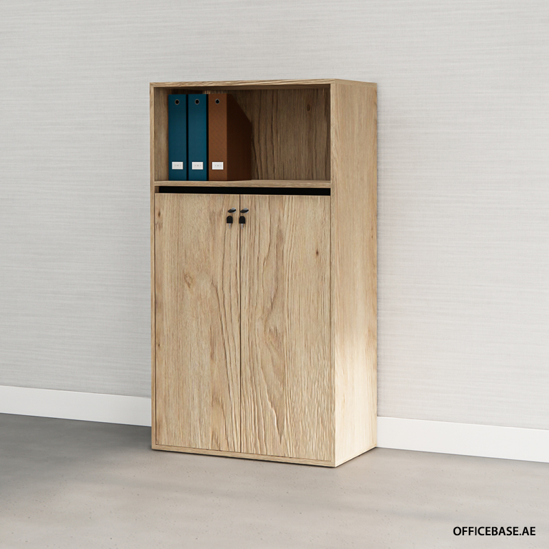 AVEO Cabinet with open shelf | H1497MM | Premium Colors