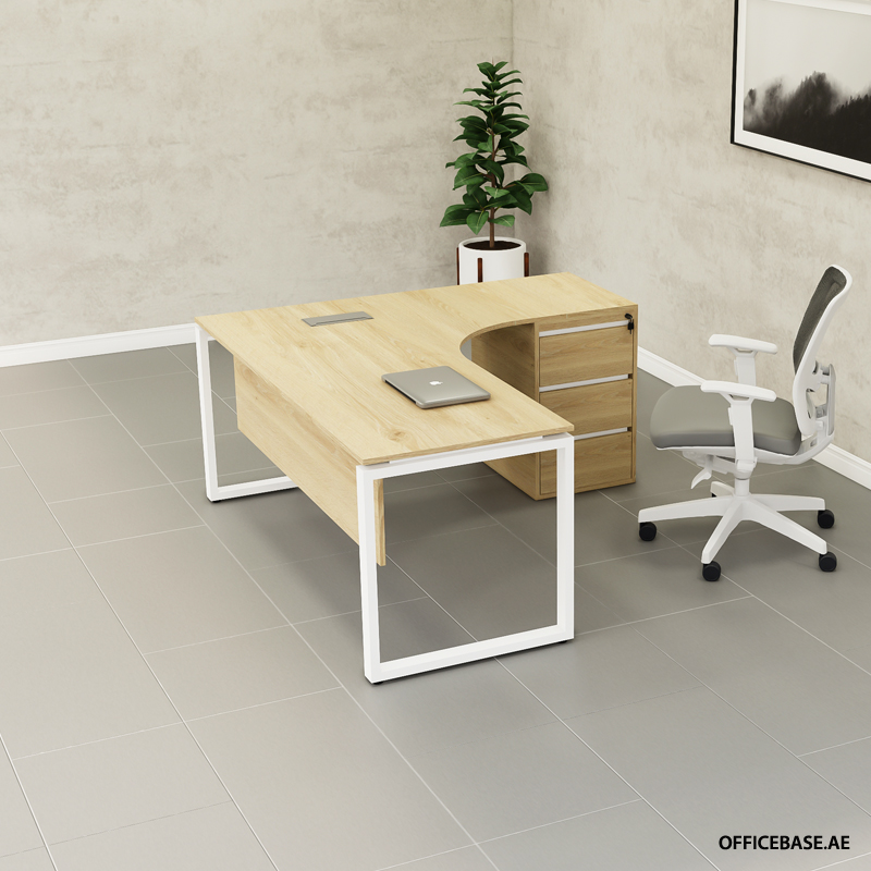 TRADITUM L Shape Desk | Standard Colors