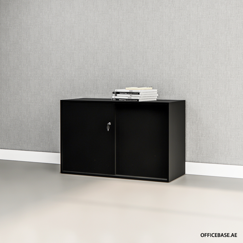 ORA Filing Cabinet with Sliding Doors | Solid Colors