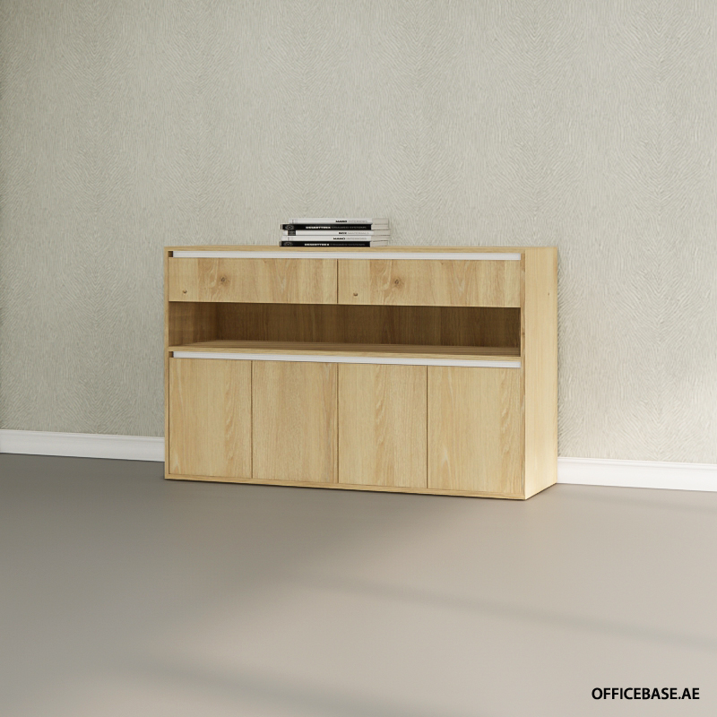 ORA Cabinet with open shelf | H900MM | Standard Colors