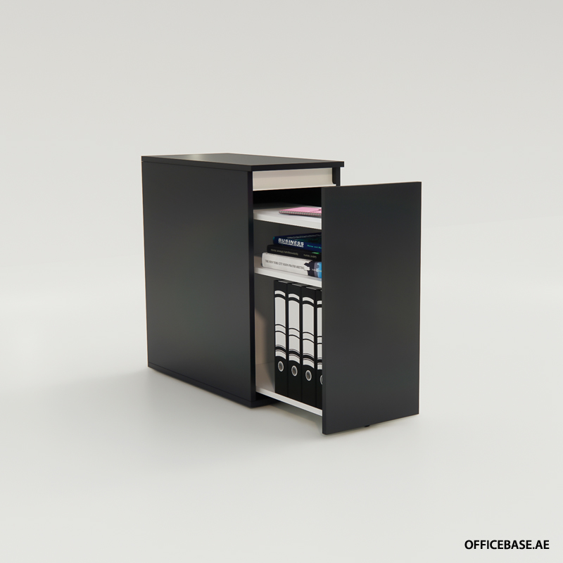 CREPIDO Full Height Pedestals for Vertical Files | Solid Colors